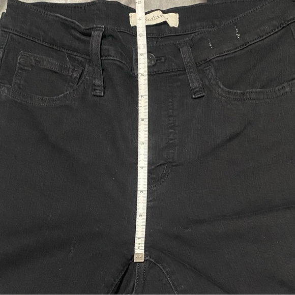 Madewell 9" Mid-Rise Roadtripper Skinny Jeans in Bennett Wash Size 26 - Picture 11 of 14